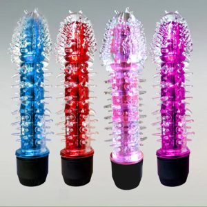 Silicone Crystal Barb Vibrator